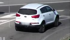 El conductor multado por la DGT