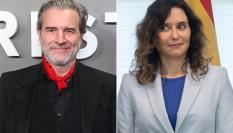 Alberto San Juan e Isabel Díaz Ayuso