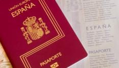 Imagen de archivo de un pasaporte español.