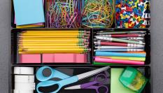 Típicos utensilios de papelería