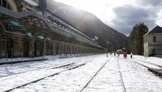 La estación de Canfranc, en una imagen de archivo.