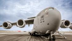 Avión C-17 Globemaster III del Ejército del Aire de los Estados Unidos