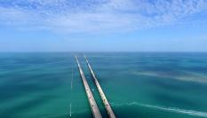 La 'Overseas Highway' vista desde arriba