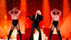 Nebulossa cantando ZORRA en el ensayo de Malmö / Corinne Cumming