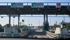 Imagen de archivo del peaje de una autopista portuguesa.