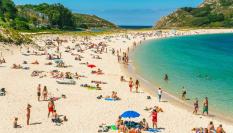 Playa de Rodas en Rias Baixas