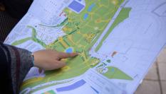 Imagen durante la presentación del dispositivo de seguridad y tráfico para las fiestas de San Isidro 2024 en Madrid.