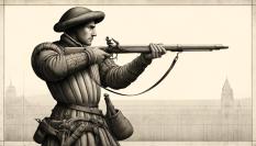 Representación libre de un soldado del Tercio español