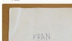 El dibujo de un alumno de sexto de Primaria a su profesor