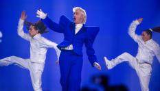 Joost Klein, representante de Países Bajos descalificado en Eurovisión, fotografiado en Mälmo el 8 de mayo de 2024.