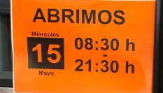 Horario de un supermercado Dia de Madrid de cara al 15 de mayo de 2024