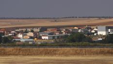El núcleo urbano de Aldeatejada, en la provincia de Salamanca