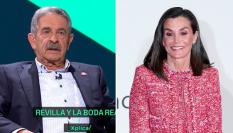 Miguel Ángel Revilla y la reina Letizia