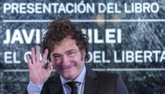 El presidente de Argentina, Javier Milei, en su visita a Madrid.