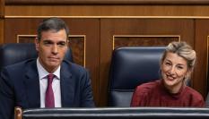 Pedro Sánchez y Yolanda Díaz, en una imagen de archivo.