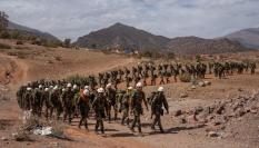 Tropas de Marruecos.