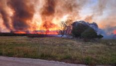 Incendio en S'Albufera.