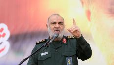 Hosein Salamí, comandante de la Guardia Revolucionaria Islámica de Irán, en una imagen de archivo.