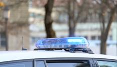 Imagen de archivo de una sirena de un vehículo policial.