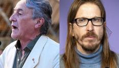 Imagen de archivo del 'número 2' de Vox para las europeas, Hermann Terstch, y el 'número 3' de Podemos, Pablo Fernández.