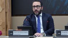 El expresidente del Zamora CF y principal empresario implicado en la trama Koldo, Víctor Aldama, comparece en el Parlamento de Mallorca.