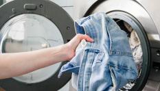 Imagen de archivo de una lavadora.