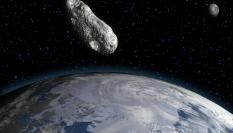 Composición de un asteroide y la Tierra.