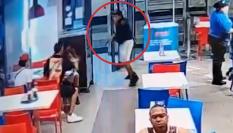 Un tiroteo en una pizzería de Madrid.