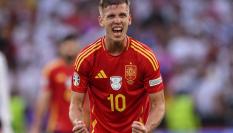 El futbolista de la selección Dani Olmo.
