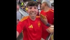 Vídeo del creador de contenido @sxgarra tras el España-Alemania