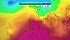 Mapa mostrado por Roberto Brasero