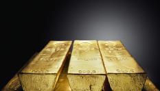 Lingotes de oro.