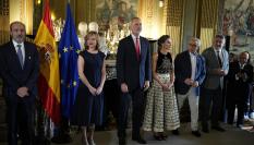 Felipe VI y Letizia, en la recepción al Comité Olímpico Español y la delegación española
