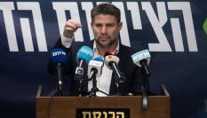 Bezalel Smotrich, ministro de Finanzas de Israel, en una imagen de archivo.