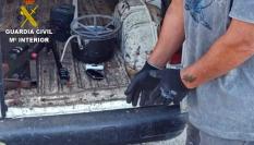 Imagen del radar móvil que han robado en la localidad gallega de Oia (Pontevedra)