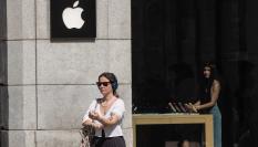 Imagen de archivo de una tienda Apple en Madrid.