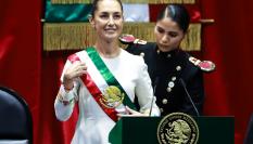 Claudia Sheinbaum, ya investida presidenta de México