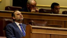 El exministro de Transportes José Luis Ábalos, en una imagen de archivo en el Congreso.