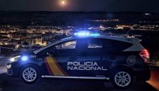 Un coche de la Policía Nacional
