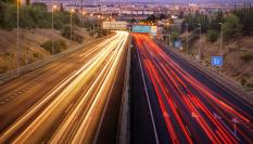 Vista de la ciudad de Sevilla desde la autovía del V Centenario.