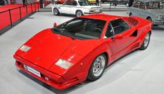 Imagen de un clásico Lamborghini Countach, en la feria automovilística Classics Gallery durante la Geneva Motor Show 2024 (Suiza).