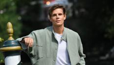 Alessandro Egger en el Festival de Venecia en 2021.