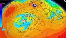 Mapa de previsión de Eltiempo.es