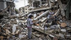 Las familias libanesas, después del alto al fuego, empiezan a volver al sur del país