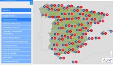 Mapa de AEMET