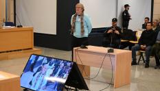 El histórico narcotraficante gallego José Ramón Prado Bugallo, alias Sito Miñanco durante el juicio en la Audiencia Nacional en San Fernando de Henares, Madrid por presunto blanqueo de capitales en la 'Operación Mito'.