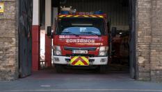 Imagen de archivo de un camión de bomberos en Sevilla (Andalucía).