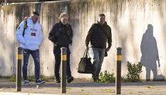 SAN FERNANDO DE HENARES (MADRID), 04/12/2024.- El histórico narcotraficante gallego José Ramón Prado Bugallo (c), conocido como Sito Miñanco, llega a la Audiencia Nacional donde continúa el juicio contra él y contra Gonzalo Boye (no aparece), abogado del expresidente catalán Carles Puigdemont, por presunto blanqueo de capitales en la 'Operación Mito'", este miércoles, en la localidad madrileña de San Fernando de Henares.