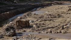 Imagen de archivo de una escena de destrucción de la dana en Paiporta (València).