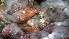 Imagen de los residuos de un supermercado.